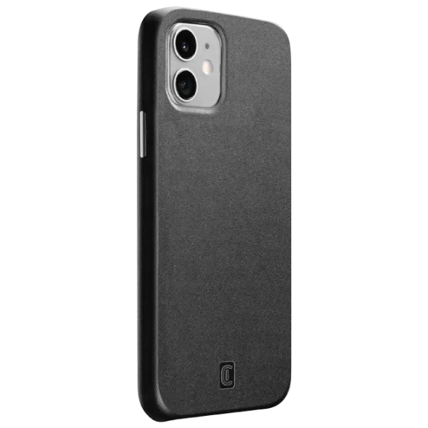 Husă pentru smartphone Apple iPhone 12 mini Cellularline/ Back/ Piele/ Black photo 1 Husă pentru smartphone Apple iPhone 12 mini Cellularline/ Back/ Piele/ Black photo 1