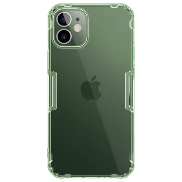 Чехол для смартфона Apple iPhone 12 mini Nillkin/ Back/ TPU/ Прозрачный Зелёный photo 1