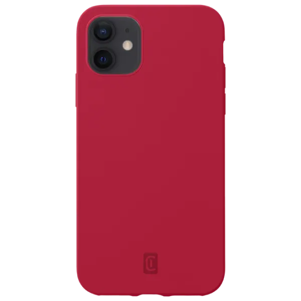 Чехол для смартфона Apple iPhone 12 mini Cellularline/ Back/ Силикон/ Красный photo 1