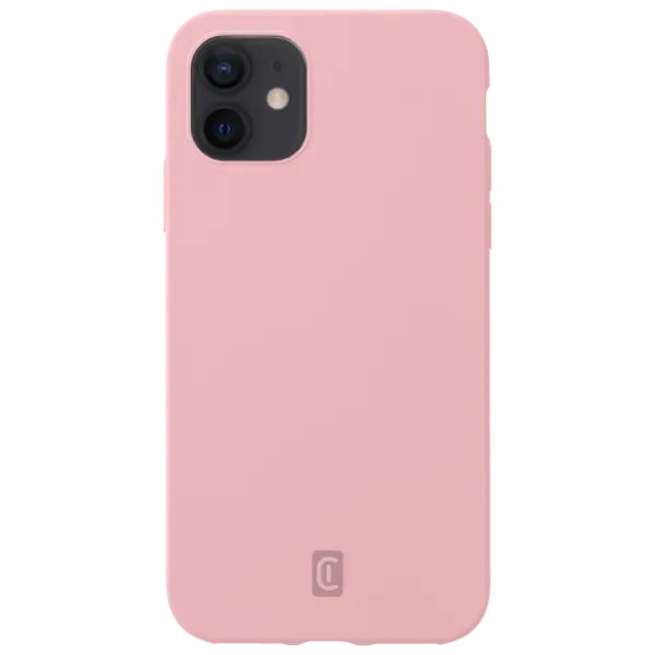 Husă pentru smartphone Apple iPhone 12 mini Cellularline/ Back/ Silicon/ Pink photo 1