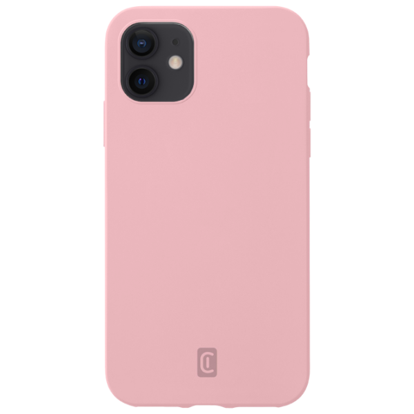 Husă pentru smartphone Apple iPhone 12 mini Cellularline/ Back/ Silicon/ Pink photo 1