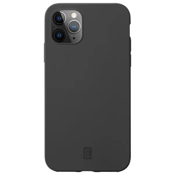 Husă pentru smartphone Apple iPhone 12/ 12 Pro Cellularline/ Back/ Silicon/ Black photo 1