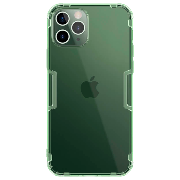 Чехол для смартфона Apple iPhone 12/ 12 Pro Nillkin/ Back/ TPU/ Прозрачный Зелёный photo 1