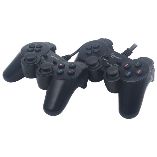 Controler Gembird JPD-UDV2-01 Cu fir/ 10 buttons/ Black photo 1 Controler Gembird JPD-UDV2-01 Cu fir/ 10 buttons/ Black photo 1
