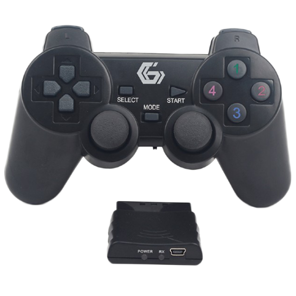 Controler Gembird JPD-WDV-01 Fără fir/ 12 buttons/ Black photo 1 Controler Gembird JPD-WDV-01 Fără fir/ 12 buttons/ Black photo 1