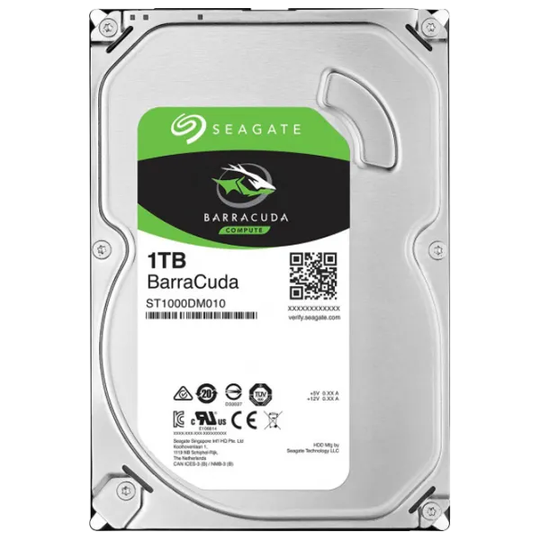 HDD Seagate Barracuda 1 TB ST1000DM010/ Silver photo 1