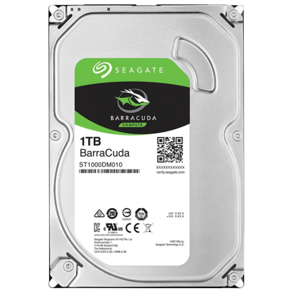 HDD Seagate Barracuda 1 TB ST1000DM010/ Silver photo 1