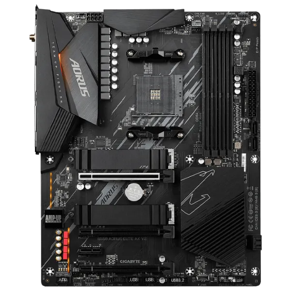 Placă de bază Gigabyte B550 AORUS ELITE AX V2 ATX/ AMD B550 photo 1
