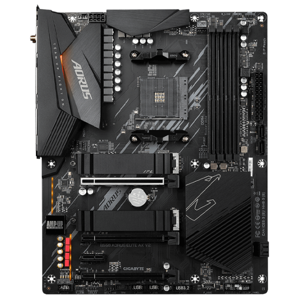 Placă de bază Gigabyte B550 AORUS ELITE AX V2 ATX/ AMD B550 photo 1