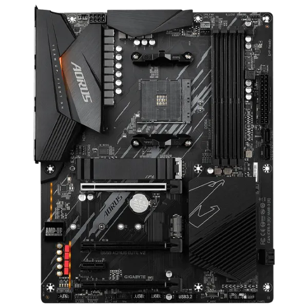 Материнская плата Gigabyte AORUS ELITE V2 1.0 ATX/ AMD B550 photo 1 Материнская плата Gigabyte AORUS ELITE V2 1.0 ATX/ AMD B550 photo 1