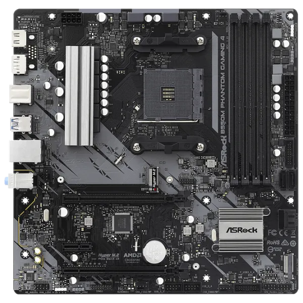 Материнская плата ASRock B550 PHANTOM GAMING 4 mATX/ AMD B550 photo 1