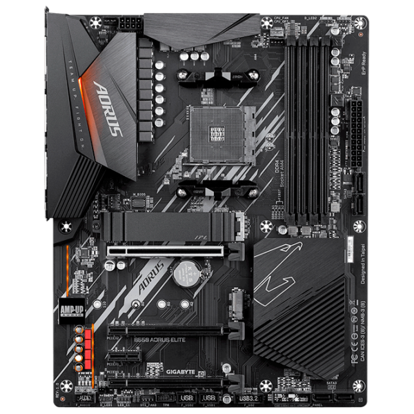 Материнская плата Gigabyte B550M AORUS ELITE AMD B550 photo 1