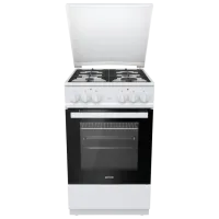Aragaz Gorenje K 5142 WF-B Pe gaz/ White/ Black