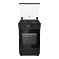 Aragaz Gorenje K 5341 BF Pe gaz/ Black