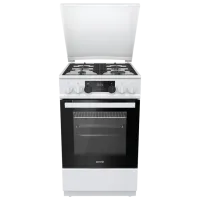 Aragaz Gorenje K 5341 WF-B Pe gaz/ White/ Black