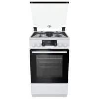 Aragaz Gorenje K 5341 WF Pe gaz/ White/ Black