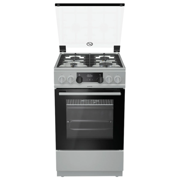 Aragaz Gorenje K 5341 XF Pe gaz/ Inox/ Black photo 1