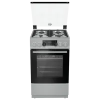 Aragaz Gorenje K 5341 XF Pe gaz/ Inox/ Black