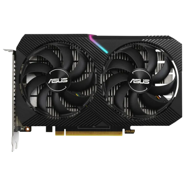 Видеокарта Asus GeForce GTX 1650 Dual Mini PCI Express x16 4.0 / 4 ГБ photo 1