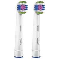 Rezervă pentru periuțe de dinți Braun EB18-2 Pentru maturi/ White