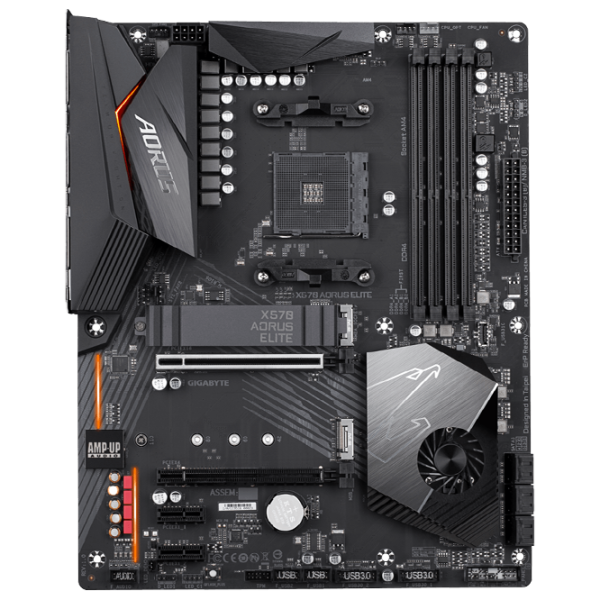 Placă de bază Gigabyte X570 AORUS ELITE 1.0 ATX/ AMD X570 photo 1