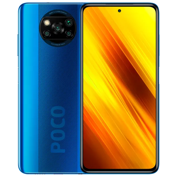 Poco X3 6 GB/ 128 GB/ Dual SIM/ Blue Shadow photo 1 Poco X3 6 GB/ 128 GB/ Dual SIM/ Blue Shadow photo 1