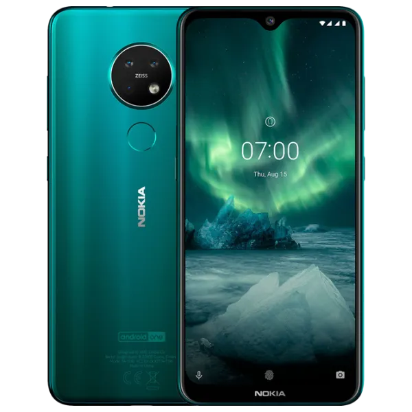 Nokia 7.2 6 ГБ/ 128 ГБ/ Dual SIM/ Зеленый  photo 1