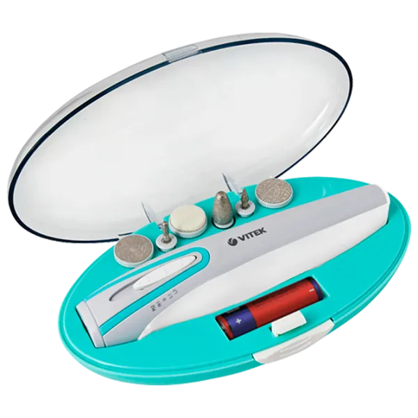 Set pentru manichiură și pedichiură Vitek VT-2212 White photo 1
