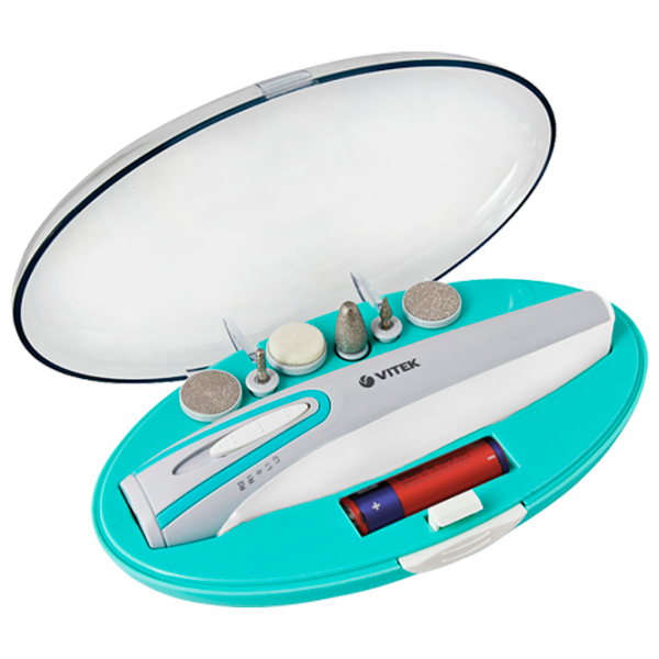 Set pentru manichiură și pedichiură Vitek VT-2212 White photo 1
