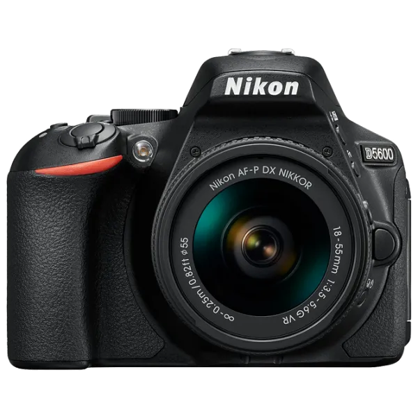 Cameră foto Nikon D5600 Kit CMOS/ Black photo 1
