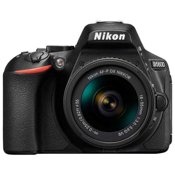 Cameră foto Nikon D5600 Kit CMOS/ Black photo 1