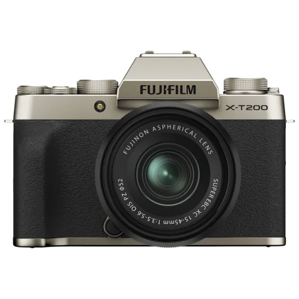 Cameră foto FujiFilm X-T200 Kit CMOS/ Gold photo 1
