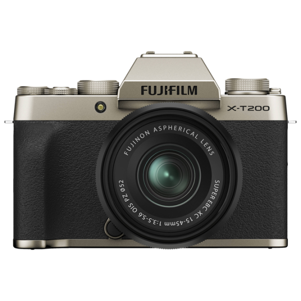 Cameră foto FujiFilm X-T200 Kit CMOS/ Gold photo 1