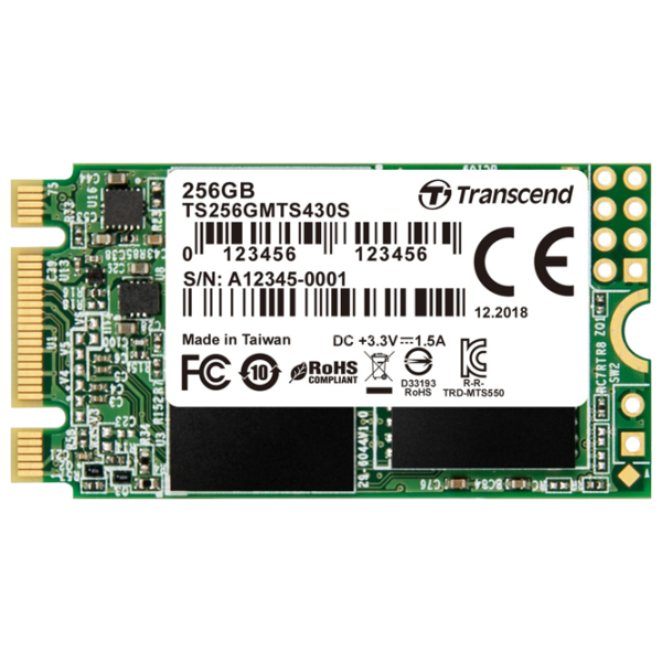 SSD Transcend TS256GMTS430S 256 ГБ M.2 photo 1