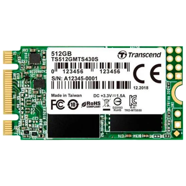 Dispozitiv de stocare SSD Transcend S430S 512 GB M.2 photo 1