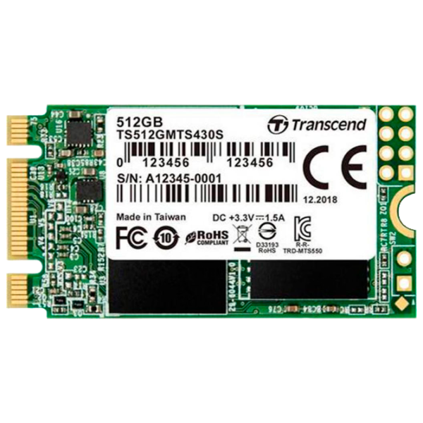 Dispozitiv de stocare SSD Transcend S430S 512 GB M.2 photo 1