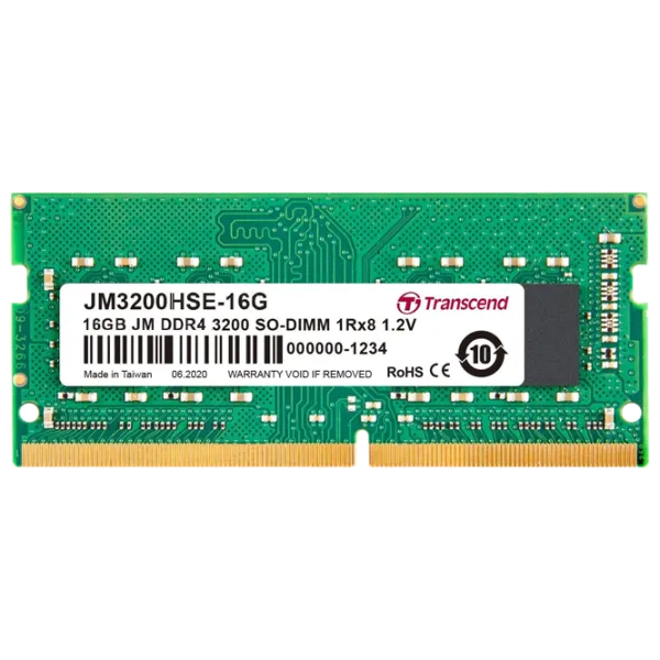Memorie RAM Transcend JM3200HSE-16G SO-DIMM/ DDR4/ 16 GB photo 1