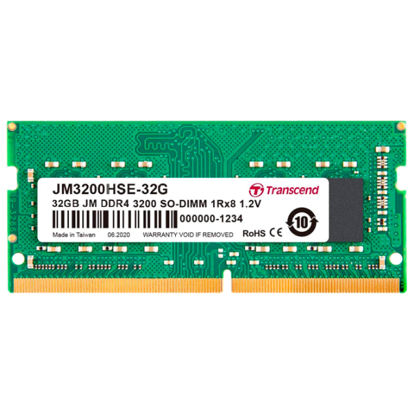 Memorie RAM Transcend JM3200HSE-32G SO-DIMM/ DDR4/ 32 GB photo 1