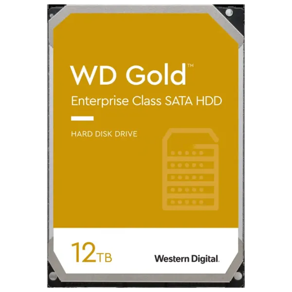 HDD Western Digital Gold Enterprise 12 TB WD121KRYZ / Yellow photo 1