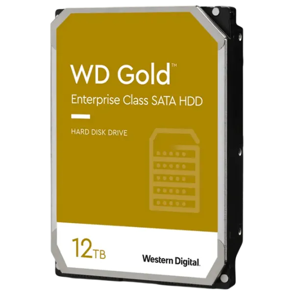 HDD Western Digital Gold Enterprise 12 TB WD121KRYZ / Yellow photo 2