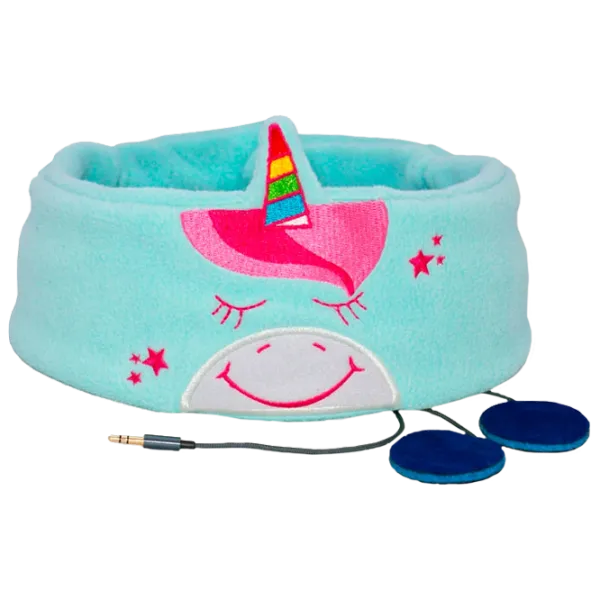 Наушники Snuggly Rascals повязка на голову для детей Unicorn Бирюзовый Проводная/ Детские photo 1