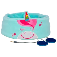 Căști Snuggly Rascals bentiță pentru copii Unicorn Turquoise Cu fir/ Pentru copii