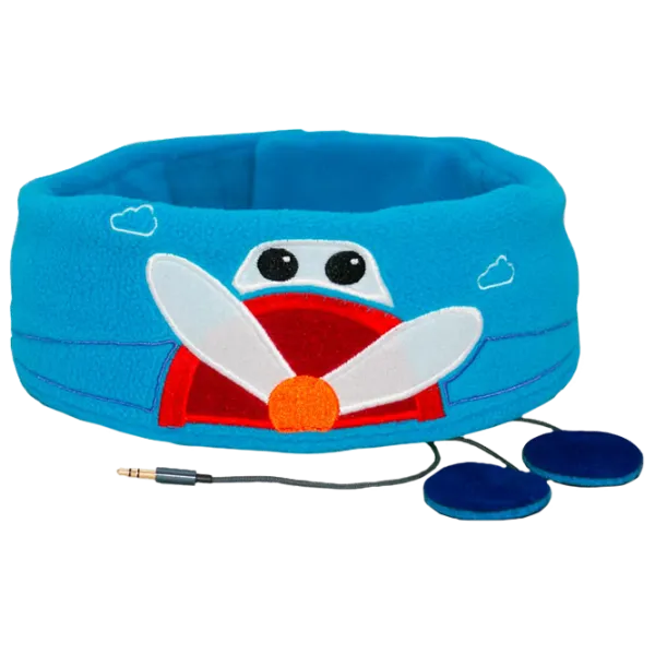 Наушники Snuggly Rascals повязка на голову для детей Plane Синий Проводная/ Детские photo 1