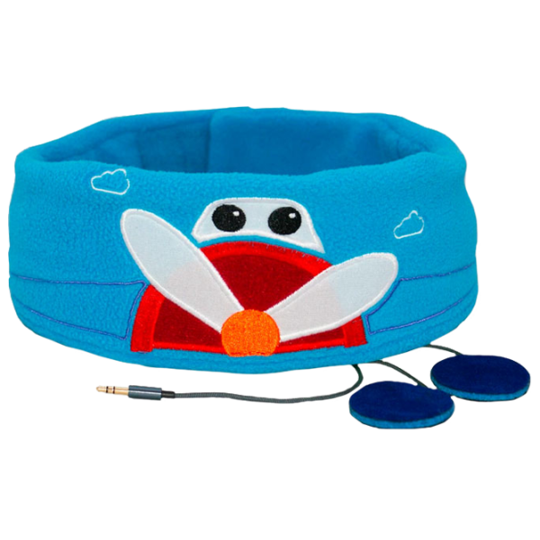 Наушники Snuggly Rascals повязка на голову для детей Plane Синий Проводная/ Детские photo 1