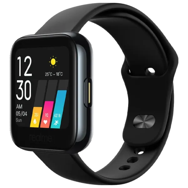 Ceas inteligent Realme Watch 1 1.4"/ Black photo 1