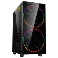 Корпус Gamemax Black Hole Mid Tower / Черный