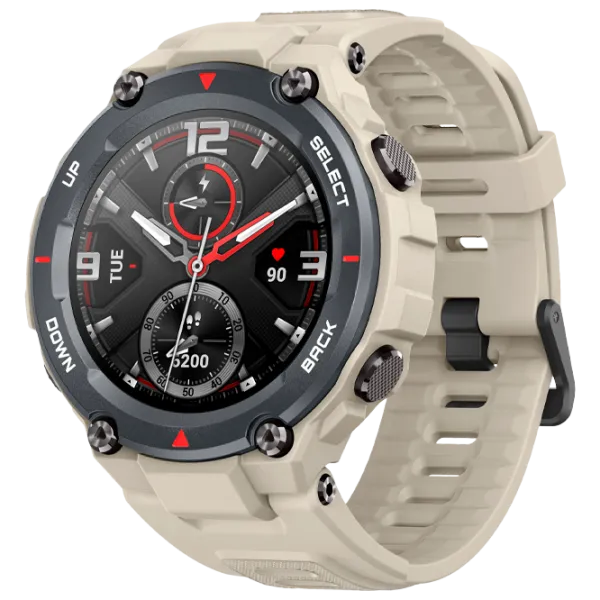 Ceas inteligent Amazfit T-Rex 1.3"/ Khaki Gray photo 1