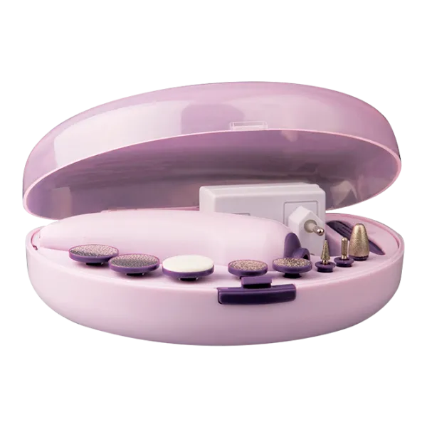 Set pentru manichiură și pedichiură Maxwell MW-2601 Pink photo 1