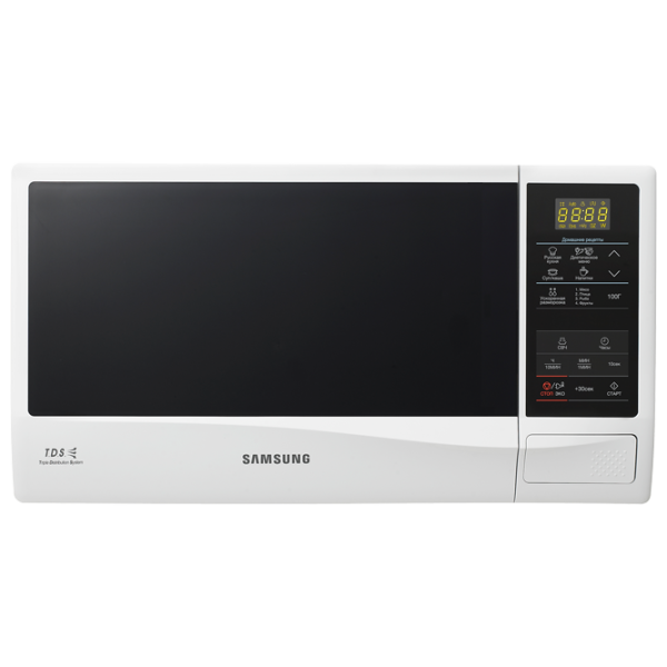 Микроволновая печь Samsung ME83KRW-2/ BW Отдельно стоящий/ 800 Вт/ Белый photo 1