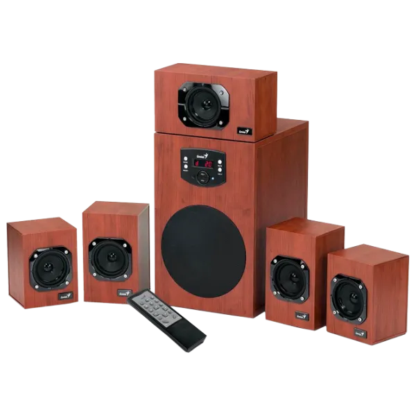 Колонки Genius SW-HF5.1 4600 Черный photo 1